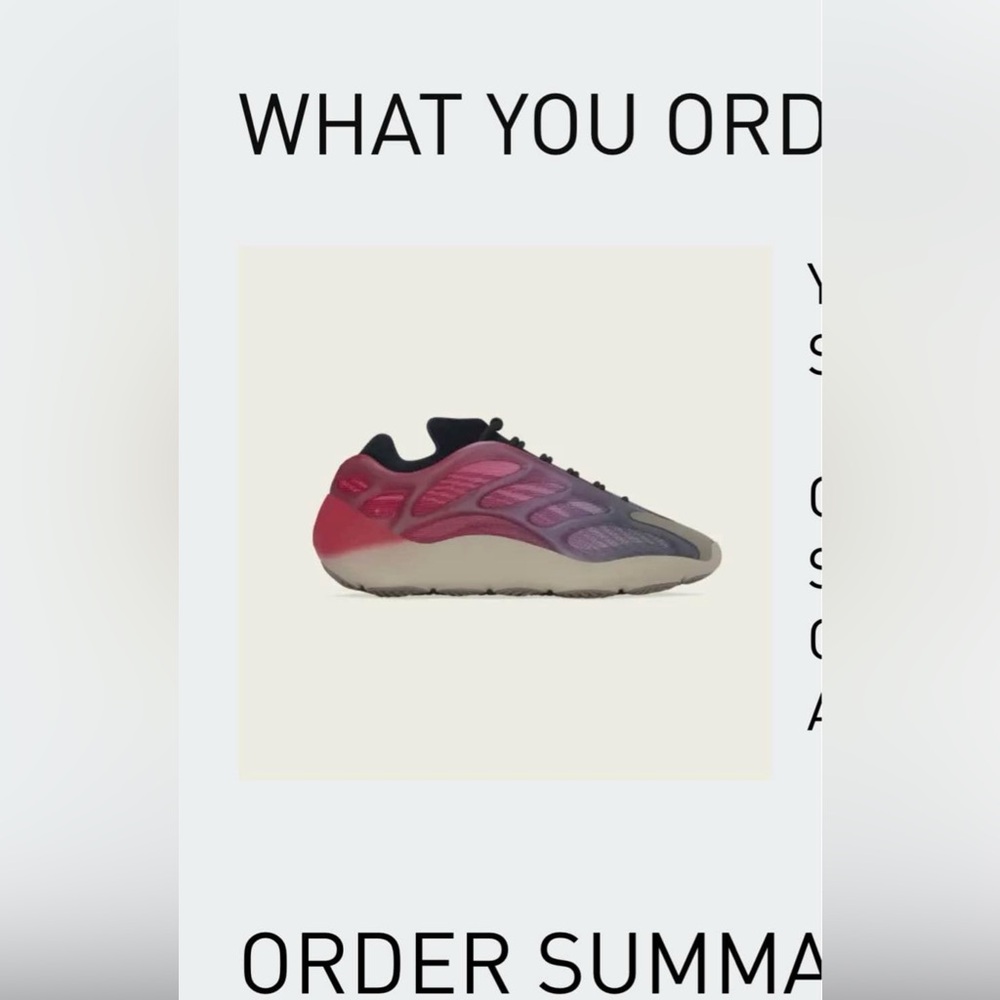Yeezy. Youth 6.  Fits women 8